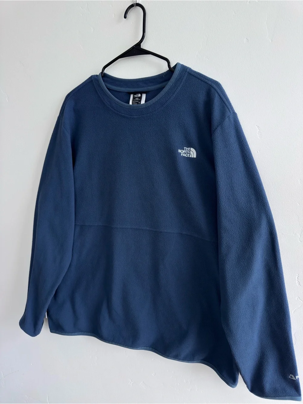 The North Face Men’s Alpine Polartec Crewneck Fleece Blue XXL Outdoor Hiking